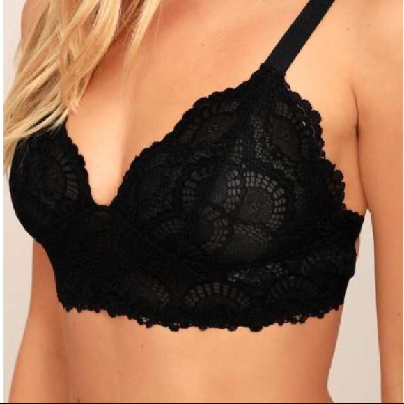 SOLD Free People Lace Bralett - Picture 2 of 3